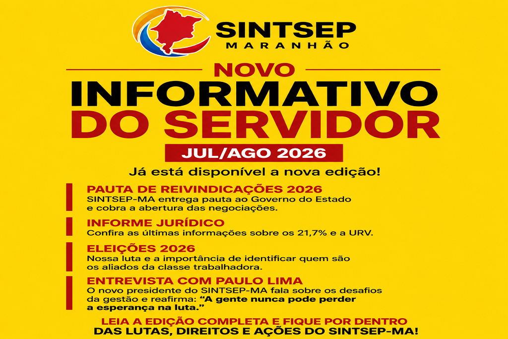 NOVO INFORMATIVO DO SERVIDOR